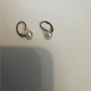 Pearl earrings